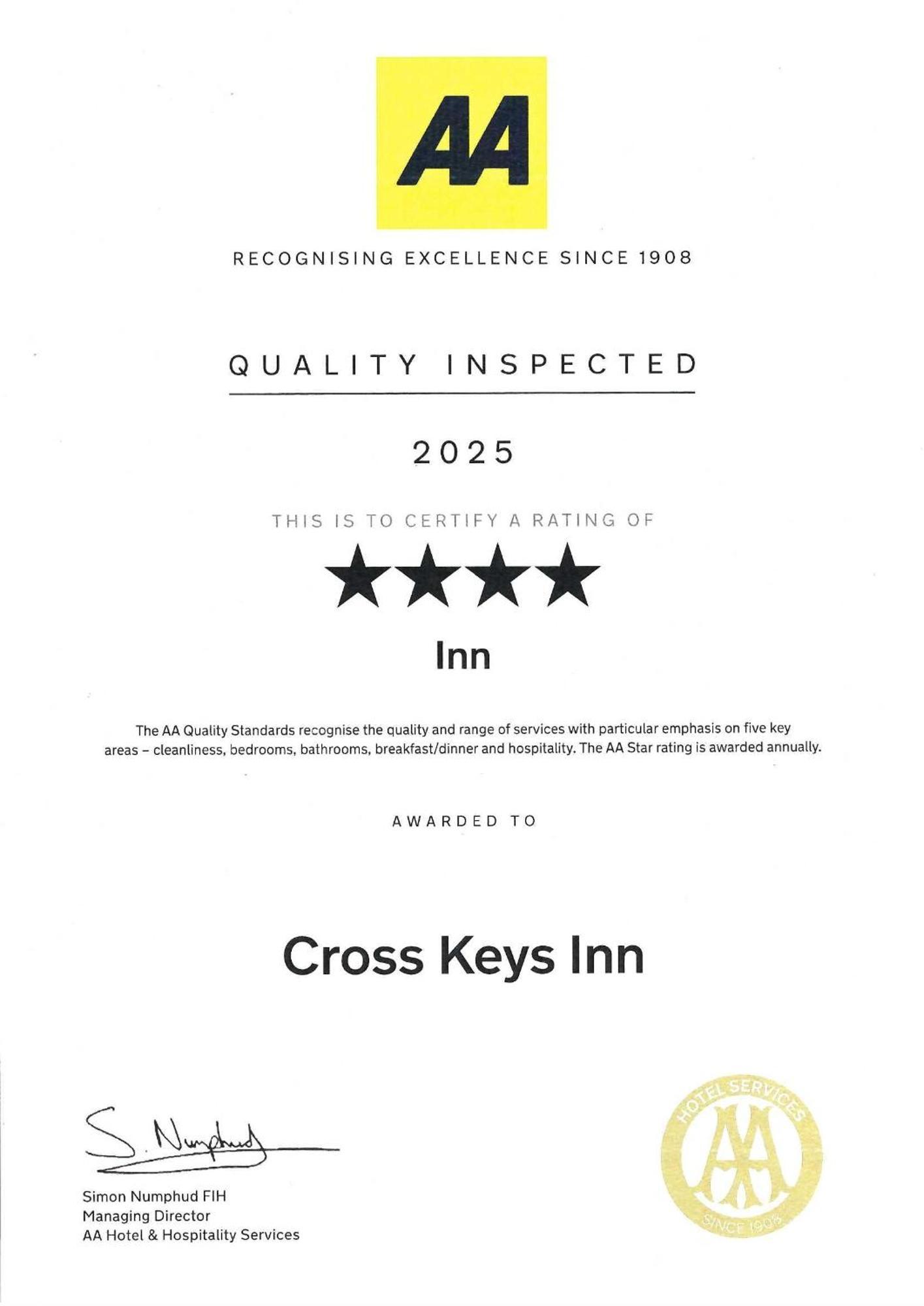 Cross Keys Inn Lydford-on-Fosse ภายนอก รูปภาพ